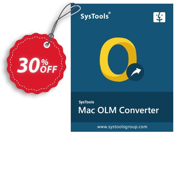 SysTools MAC OLM Converter Coupon, discount SysTools Spring Sale. Promotion: amazing deals code of SysTools Mac OLM Converter 2024