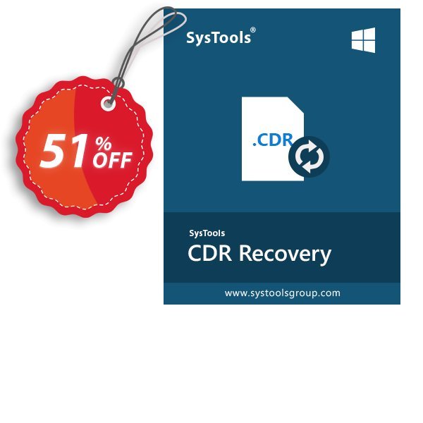 SysTools CDR Recovery Coupon, discount Celebrate this spring season with SysTools and grab the best offers. Get 25% Off on all Software. Promotion: amazing discount code of SysTools CDR Recovery 2024