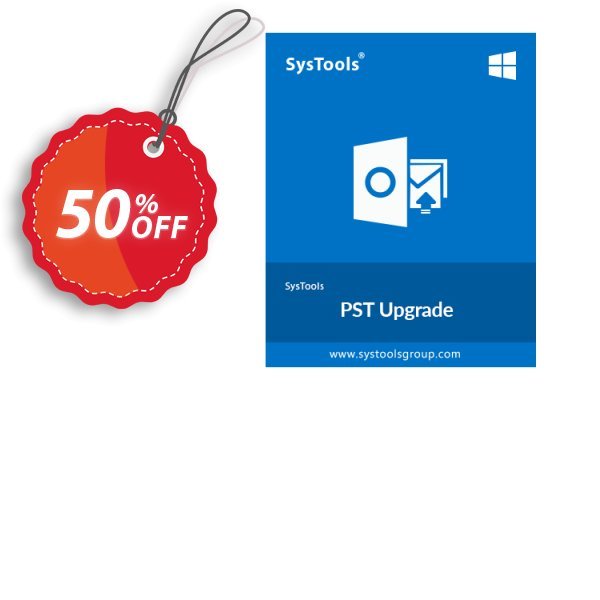 SysTools PST Upgrade, Business  Coupon, discount SysTools coupon 36906. Promotion: 