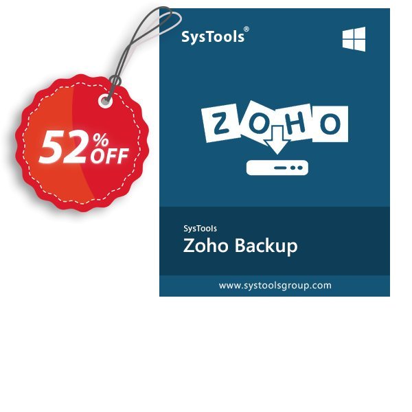 SysTools ZOHO Backup Coupon, discount 52% OFF SysTools ZOHO Backup, verified. Promotion: Awful sales code of SysTools ZOHO Backup, tested & approved