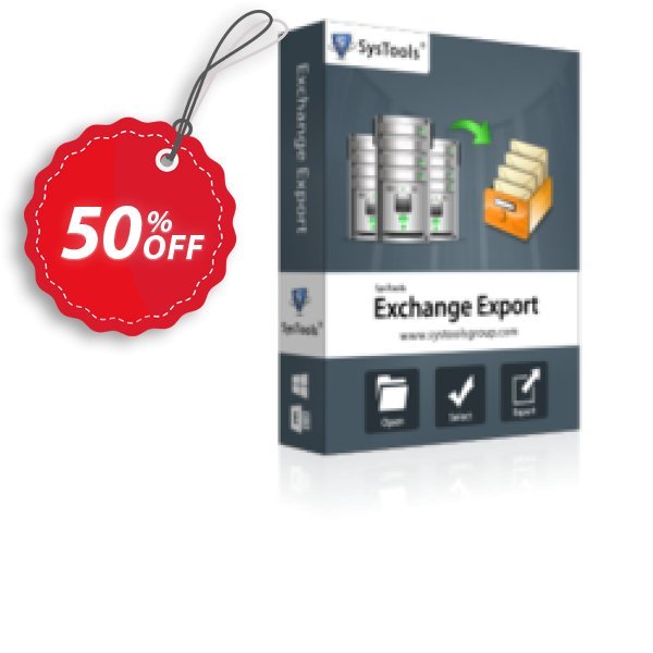 SysTools Exchange Mailbox Export Coupon, discount SysTools Exchange Export marvelous sales code 2024. Promotion: excellent promotions code of SysTools Exchange Export 2024