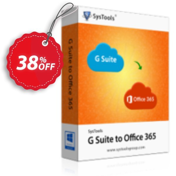 SysTools G Suite to Office 365 Coupon, discount SysTools Summer Sale. Promotion: awful discount code of SysTools G Suite to Office 365 2024