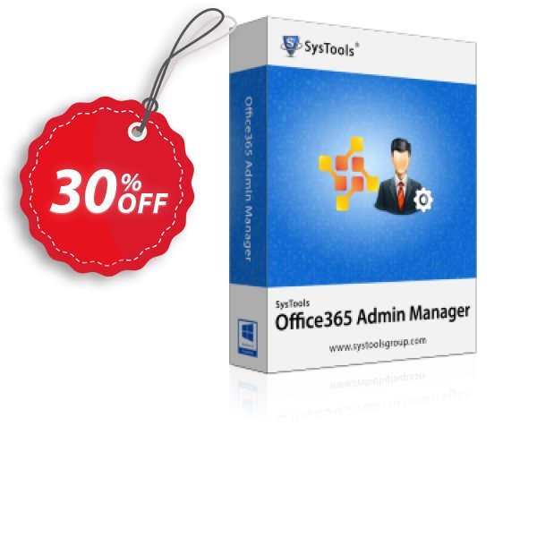 SysTools Office 365 Admin Manager, Site Plan  Coupon, discount SysTools Summer Sale. Promotion: special discounts code of SysTools Office 365 Admin Manager - Site License 2024