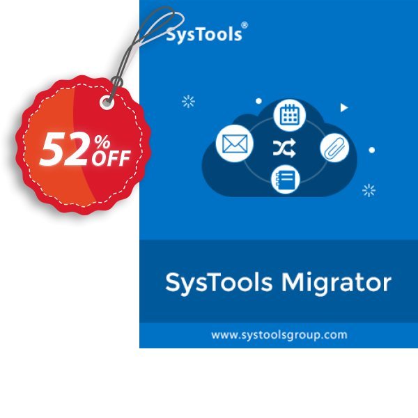 SysTools Migrator Basic Coupon, discount 50% OFF SysTools Migrator Basic, verified. Promotion: Awful sales code of SysTools Migrator Basic, tested & approved