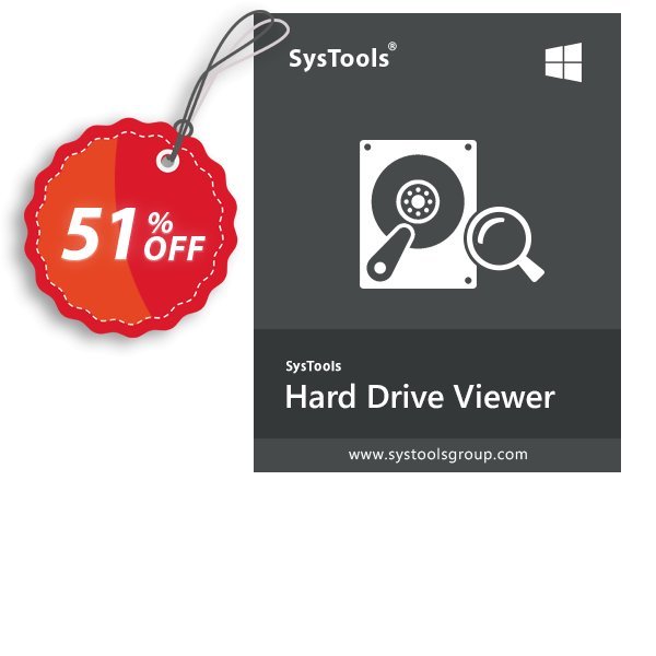 SysTools Hard Drive Viewer Pro Coupon, discount 50% OFF SysTools Hard Drive Viewer Pro, verified. Promotion: Awful sales code of SysTools Hard Drive Viewer Pro, tested & approved