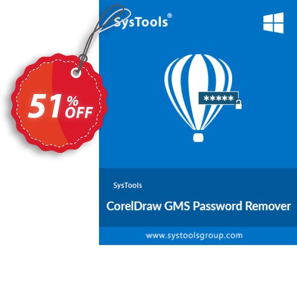 SysTools CorelDraw GMS Password Remover Coupon, discount SysTools Summer Sale. Promotion: exclusive sales code of SysTools CorelDraw GMS Password Remover 2024