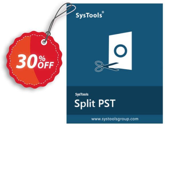 SysTools Split PST Coupon, discount SysTools Split PST wondrous discount code 2024. Promotion: 