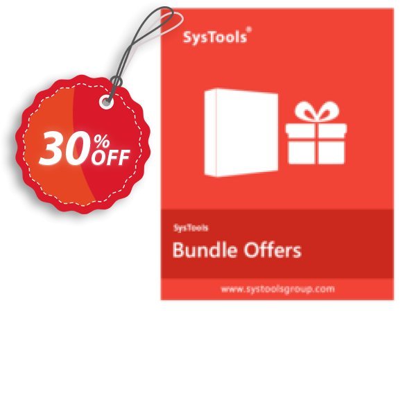 Systools Split PST + Outlook Recovery + PST Password Remover Coupon, discount Celebrate this spring season with SysTools and grab the best offers. Get 25% Off on all Software. Promotion:
