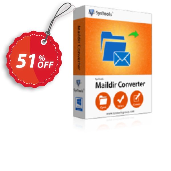 SysTools Maildir Converter Coupon, discount SysTools Summer Sale. Promotion: exclusive promotions code of SysTools Maildir Converter 2024