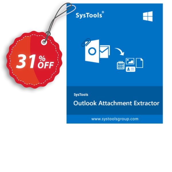 SysTools Outlook Attachment Extractor Coupon, discount 30% OFF SysTools Outlook Attachment Extractor, verified. Promotion: Awful sales code of SysTools Outlook Attachment Extractor, tested & approved