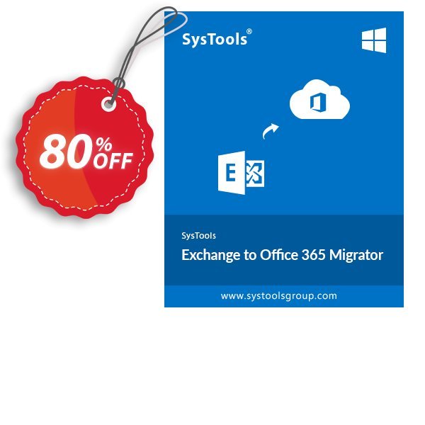 SysTools Exchange to Office 365 Migrator Coupon, discount Celebrate this spring season with SysTools and grab the best offers. Get 25% Off on all Software. Promotion: wonderful deals code of SysTools Exchange to Office365 Migrator - Site License 2024