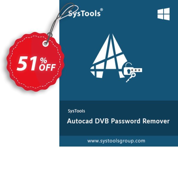 SysTools Autocad DVB Password Remover Coupon, discount 50% OFF SysTools Autocad DVB Password Remover, verified. Promotion: Awful sales code of SysTools Autocad DVB Password Remover, tested & approved
