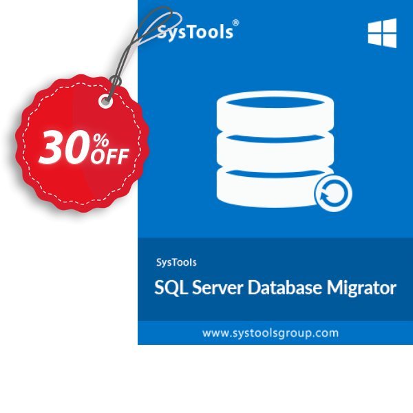 SysTools SQL Server Database Migrator Coupon, discount Celebrate this spring season with SysTools and grab the best offers. Get 25% Off on all Software. Promotion: imposing promo code of SysTools SQL Server Database Migrator 2024