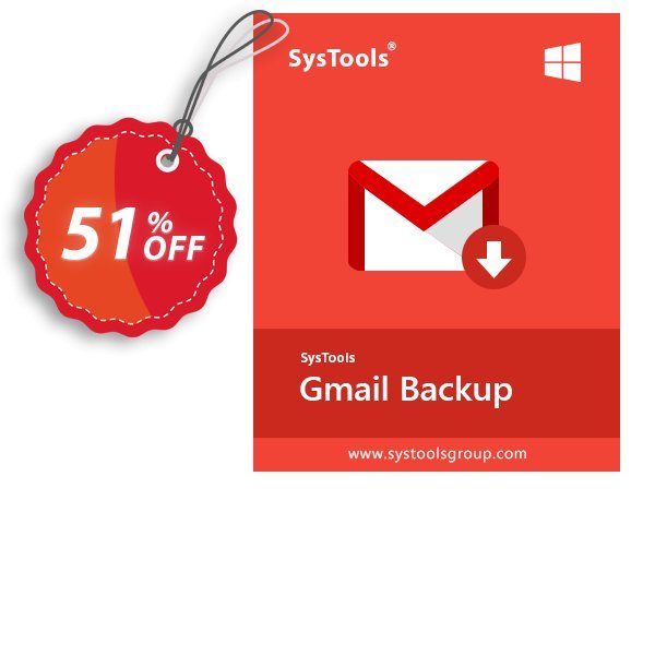 SysTools GMail Backup Coupon, discount SysTools Spring Sale. Promotion: 