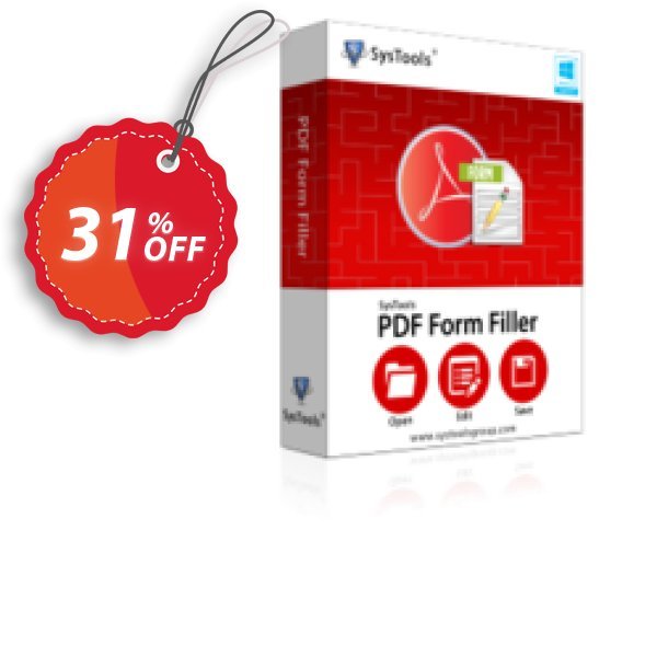 SysTools PDF Form Filler Coupon, discount Celebrate this spring season with SysTools and grab the best offers. Get 25% Off on all Software. Promotion: Big deals code of SysTools PDF Form Filler 2024
