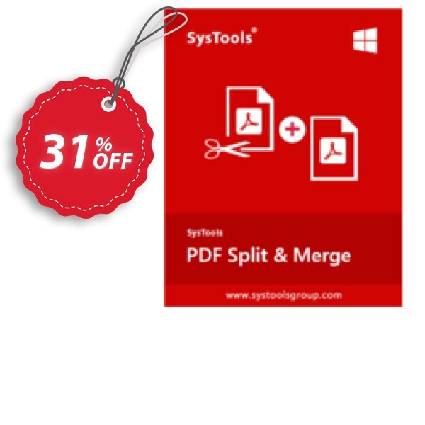 SysTools PDF Split & Merge, All Plan type Coupon, discount Celebrate this spring season with SysTools and grab the best offers. Get 25% Off on all Software. Promotion: Staggering discount code of SysTools PDF Split & Merge 2024