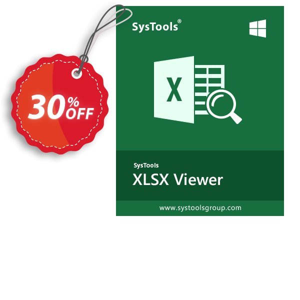 SysTools XLSX Viewer Pro Coupon, discount SysTools Frozen Winters Sale. Promotion: Awful promotions code of SysTools XLSX Viewer Pro 2024