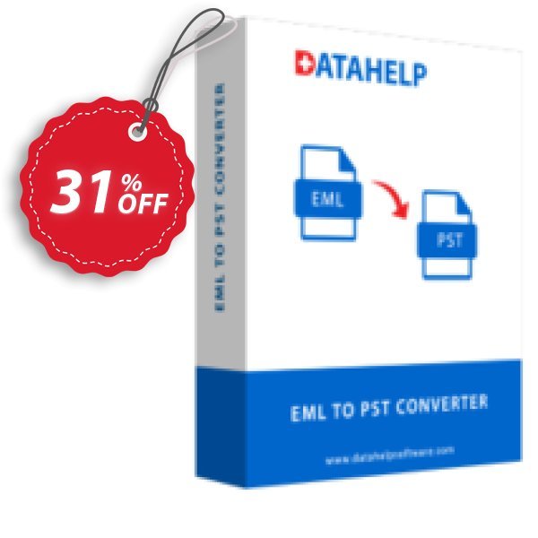 DataHelp EML to PST Wizard Coupon, discount SysTools Spring Offer. Promotion: Awful promo code of DataHelp EML to PST Wizard 2024
