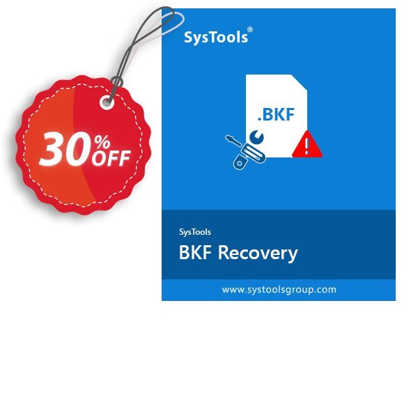 SysTools BKF Repair, Business Plan  Coupon, discount SysTools coupon 36906. Promotion: 