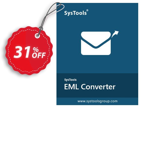 SysTools EML Converter Coupon, discount SysTools Pre Monsoon Offer. Promotion: Awful sales code of SysTools EML Converter, tested in December 2024