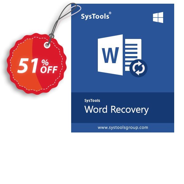 SysTools Word Repair Coupon, discount SysTools coupon 36906. Promotion: 