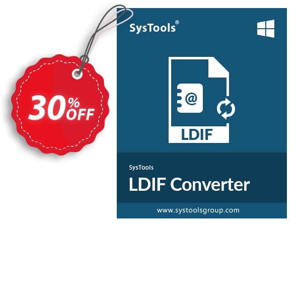 SysTools LDIF Converter, Enterprise Plan Coupon, discount Celebrate this spring season with SysTools and grab the best offers. Get 25% Off on all Software. Promotion: Awful sales code of SysTools LDIF Converter (Enterprise License), tested & approved