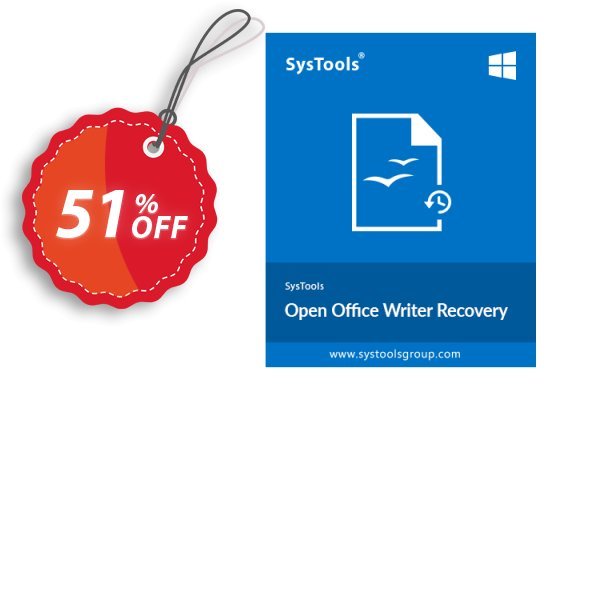 SysTools OpenOffice Writer Recovery Coupon, discount Celebrate this spring season with SysTools and grab the best offers. Get 25% Off on all Software. Promotion: