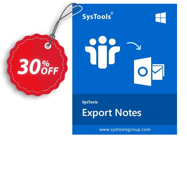 SysTools Export Notes, NSF to PST Converter Single file Coupon, discount 30% OFF SysTools Export Notes - NSF to PST Converter, verified. Promotion: Awful sales code of SysTools Export Notes - NSF to PST Converter, tested & approved