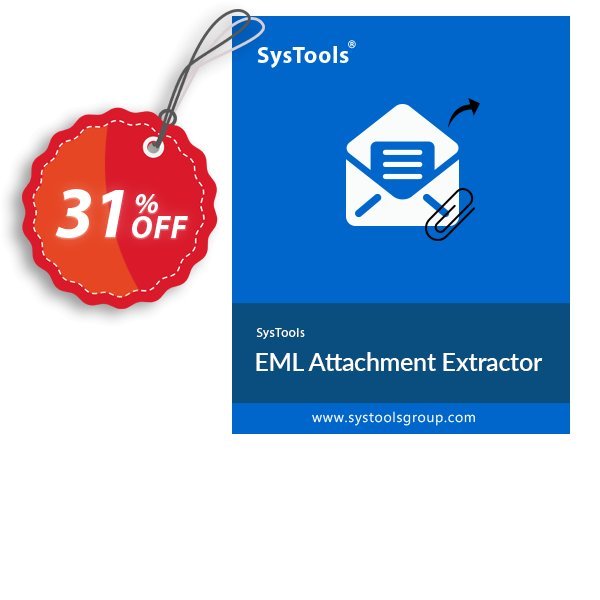 SysTools EML Attachment Extractor Coupon, discount 30% OFF SysTools EML Attachment Extractor, verified. Promotion: Awful sales code of SysTools EML Attachment Extractor, tested & approved