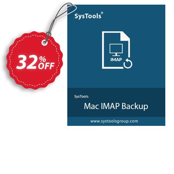 SysTools MAC IMAP Backup Coupon, discount 30% OFF SysTools Mac IMAP Backup, verified. Promotion: Awful sales code of SysTools Mac IMAP Backup, tested & approved