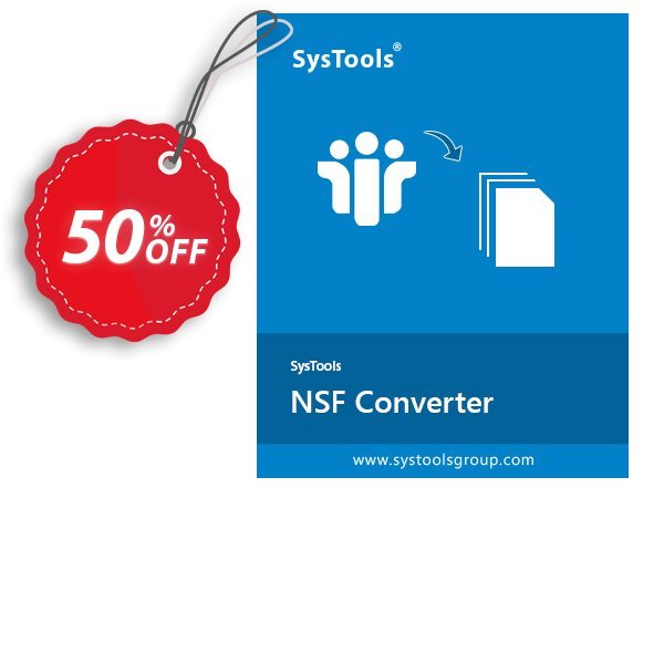 SysTools NSF Converter, 5 NSF files Coupon, discount Celebrate this spring season with SysTools and grab the best offers. Get 25% Off on all Software. Promotion:
