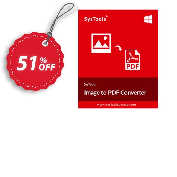 SysTools Image to PDF Converter Coupon, discount SysTools Summer Sale. Promotion: 