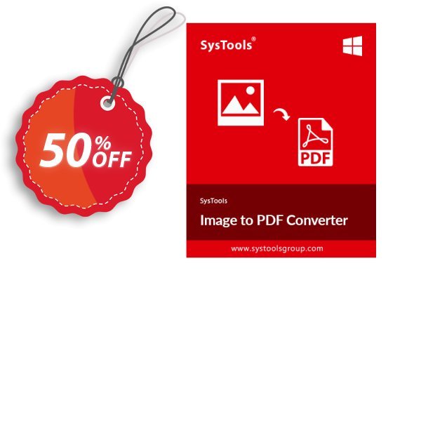 SysTools Image to PDF Converter, Enterprise  Coupon, discount SysTools coupon 36906. Promotion: 