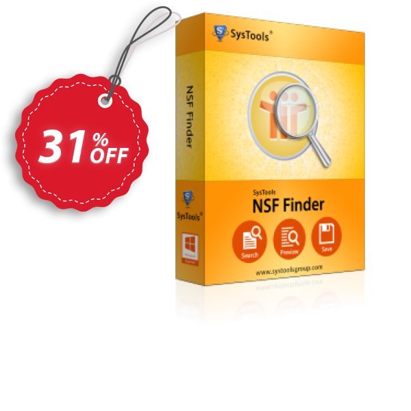 SysTools NSF Finder Coupon, discount SysTools Summer Sale. Promotion: 