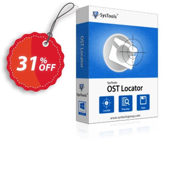 SysTools OST File Locator Coupon, discount SysTools Summer Sale. Promotion: 