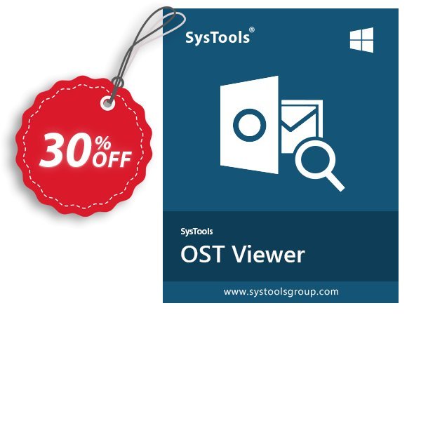 SysTools OST Viewer Pro, 10 Users Coupon, discount Celebrate this spring season with SysTools and grab the best offers. Get 25% Off on all Software. Promotion:
