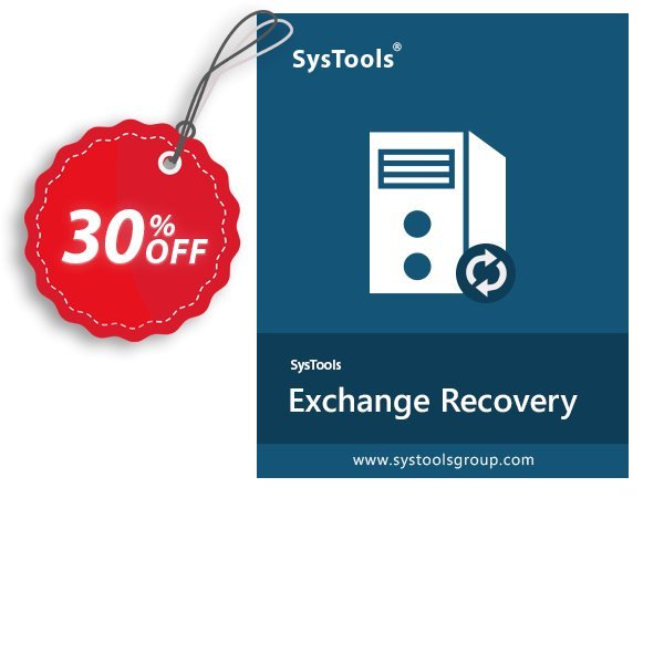 SysTools Exchange Recovery, Technician  Coupon, discount SysTools coupon 36906. Promotion: 
