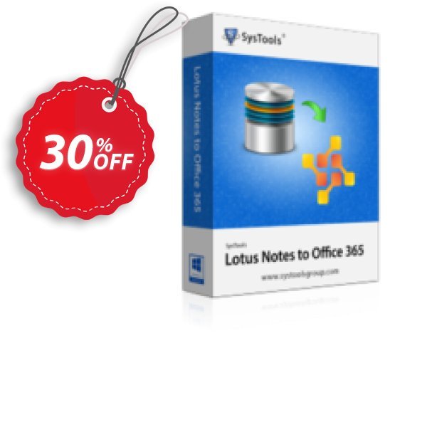 SysTools Mail Migration Office365, 5 User Plans Coupon, discount Celebrate this spring season with SysTools and grab the best offers. Get 25% Off on all Software. Promotion: