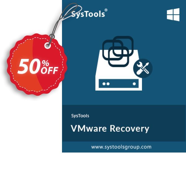 SysTools VMware Recovery Coupon, discount 50% OFF SysTools VMware Recovery, verified. Promotion: Awful sales code of SysTools VMware Recovery, tested & approved
