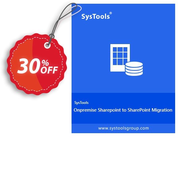 SysTools Onpremise Sharepoint to SharePoint Migration Coupon, discount Celebrate this spring season with SysTools and grab the best offers. Get 25% Off on all Software. Promotion: