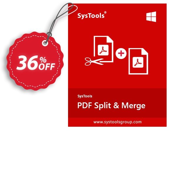 SysTools PDF Split & Merge Coupon, discount SysTools coupon 36906. Promotion: 