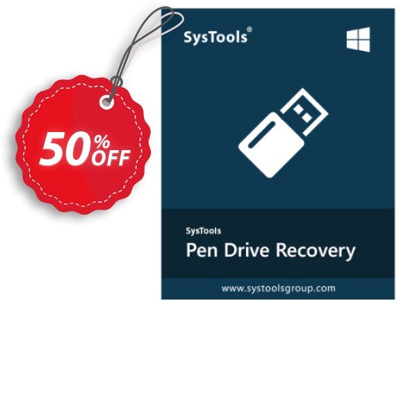 SysTools Pen Drive Recovery, Enterprise Plan  Coupon, discount SysTools coupon 36906. Promotion: 