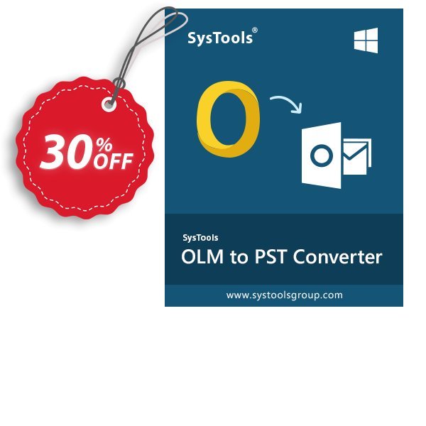 SysTools OLM to PST Converter Coupon, discount SysTools coupon 36906. Promotion: 