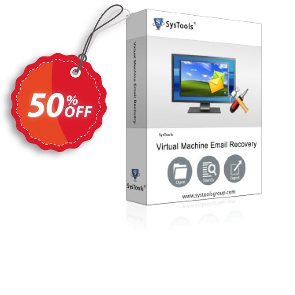 SysTools Virtual MAChine Email Recovery, Business Coupon, discount Celebrate this spring season with SysTools and grab the best offers. Get 25% Off on all Software. Promotion: Awful sales code of SysTools Virtual Machine Email Recovery (Business), tested & approved