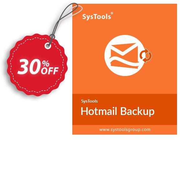 Systools Hotmail Backup, 10 Users  Coupon, discount SysTools coupon 36906. Promotion: 