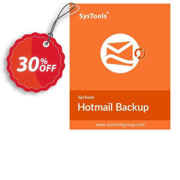 Systools Hotmail Backup, 100+ Users  Coupon, discount SysTools coupon 36906. Promotion: 