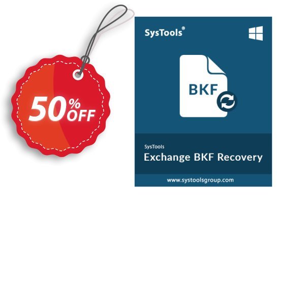 SysTools Exchange BKF Recovery Coupon, discount Celebrate this spring season with SysTools and grab the best offers. Get 25% Off on all Software. Promotion: Awful sales code of SysTools Exchange BKF Recovery, tested & approved