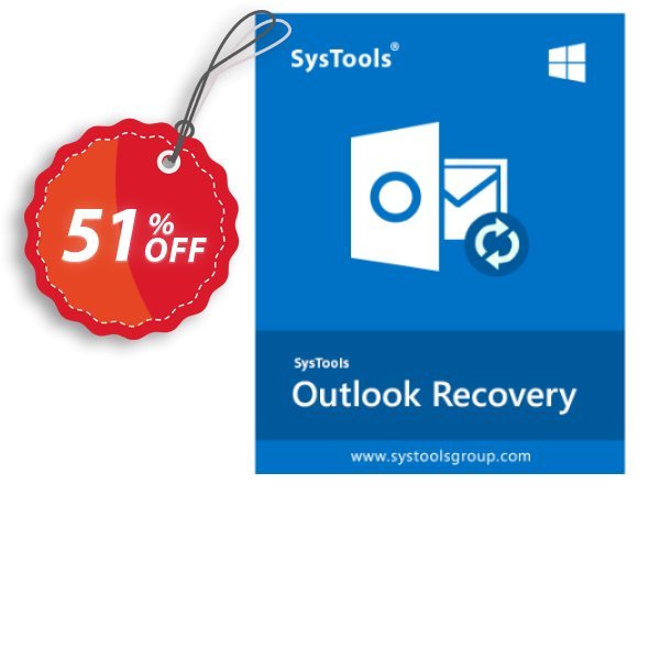 OutlookEmails Outlook Recovery Coupon, discount SysTools coupon 36906. Promotion: SysTools promotion codes 36906