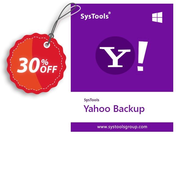 SysTools Yahoo Backup Tool Coupon, discount 30% OFF SysTools Yahoo Backup Tool, verified. Promotion: Awful sales code of SysTools Yahoo Backup Tool, tested & approved