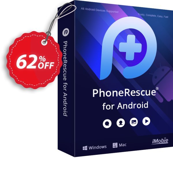 PhoneRescue for Android MAC, Lifetime Plan  Coupon, discount PhoneRescue for Android - Lifetime License Special deals code 2024. Promotion: Special deals code of PhoneRescue for Android - Lifetime License 2024